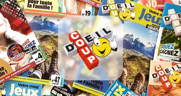 Coup d'Oeil Mag Jeux, le magazine de jeux sur Lyon, Genève et Grenoble