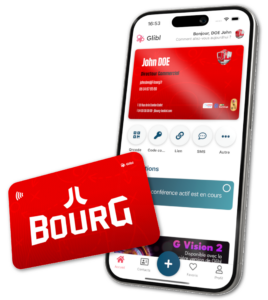 carte de visite numérique et NFC avec la JL Bourg