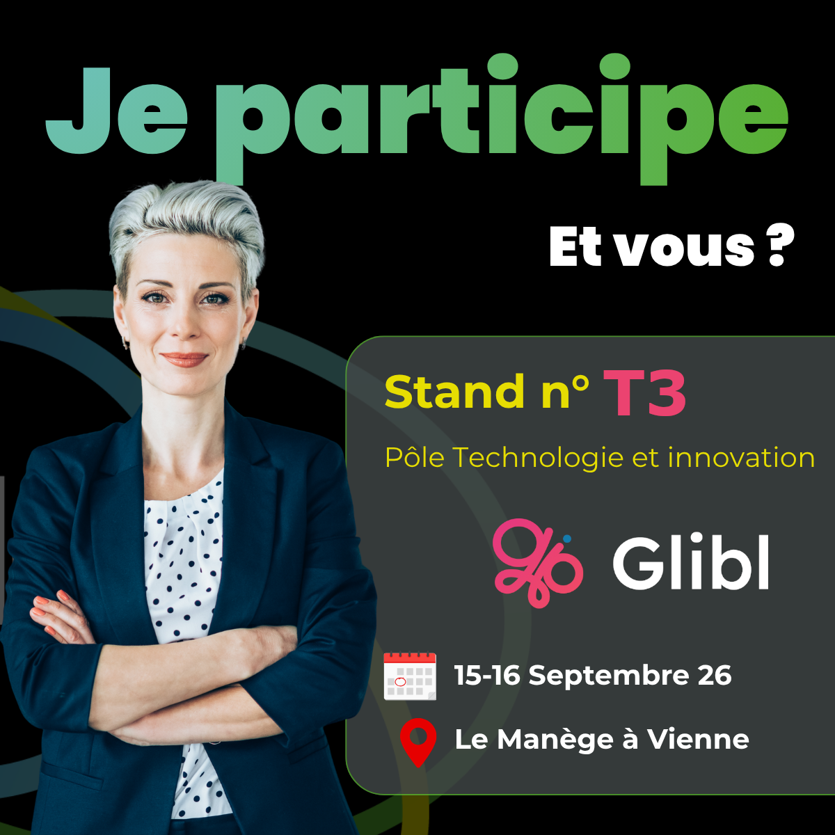 Glibl participe au salon des gérants à Vienne